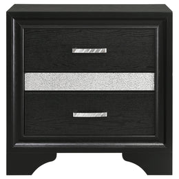 Miranda  California King Bedroom Set Black
