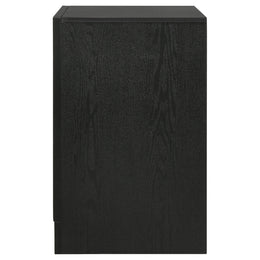 Melody Upholstered 2-drawer Nightstand Grey