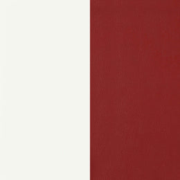 Retro  Oval Dining Table Set White and Black