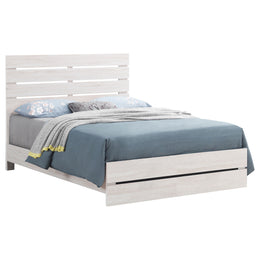 Brantford Wood  Panel Bed Barrel Oak