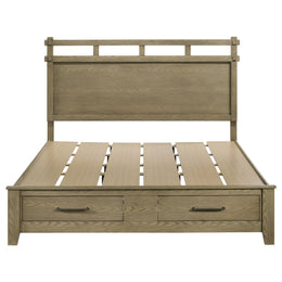 Hazlewood 59-inch Panel Storage Bed Vineyard Oak