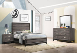 Watson  California King Bedroom Set Grey Oak