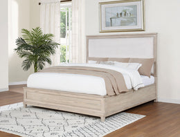 Pembroke 66-inch Queen Panel Bed Washed Oak