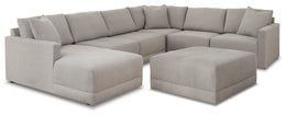 Katany 5-Piece Sectional with Ottoman