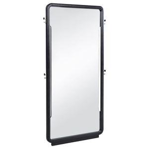 Leandro 76-inch Full Length Floor Mirror Burnished Black