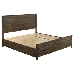 Woodmont  California King Bedroom Set Golden Brown