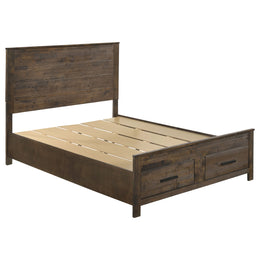 Woodmont  California King Bedroom Set Golden Brown