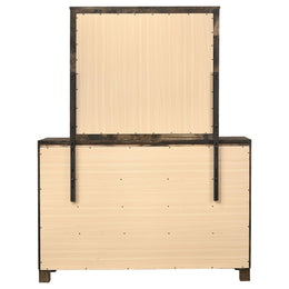 Woodmont 8-drawer Dresser Rustic Golden Brown