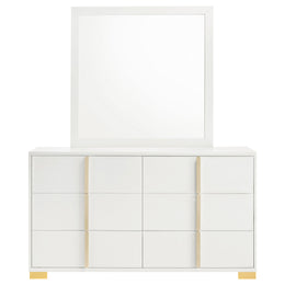 Marceline 6-drawer Dresser Black