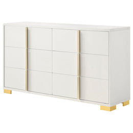 Marceline 6-drawer Dresser Black