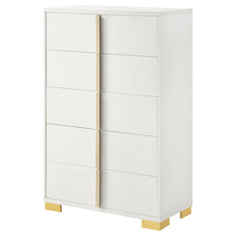 Marceline 5-drawer Bedroom Chest Black