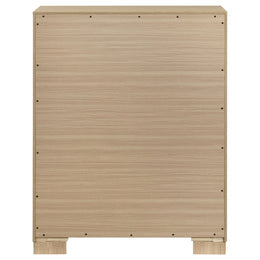 Arielle 4-drawer Bedroom Chest of Drawers Light Oak