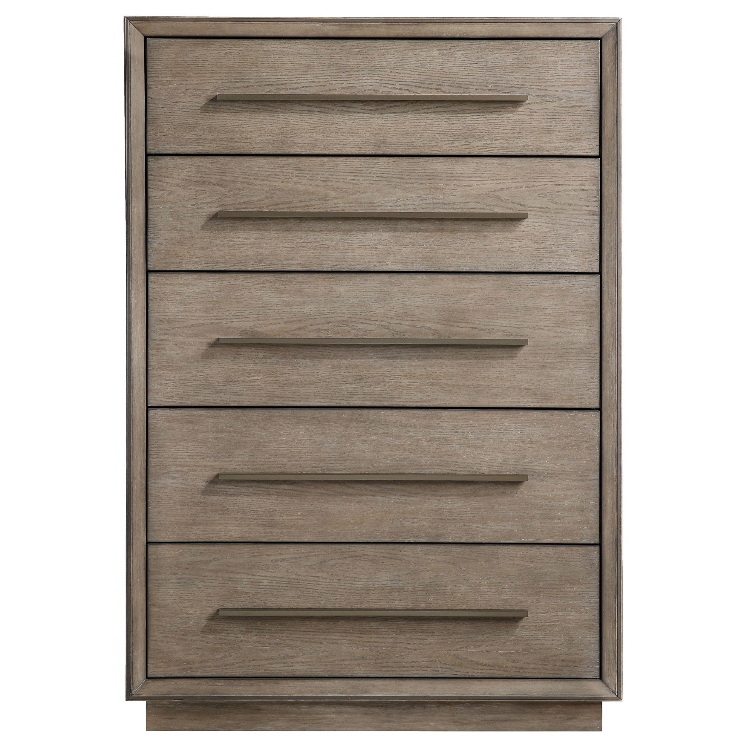 Durango 5-drawer Bedroom Chest Smoked Peppercorn