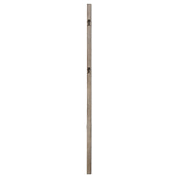 Durango 80-inch Standing Floor Mirror Smoked Peppercorn
