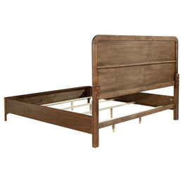 Maderia  California King Bedroom Set Walnut
