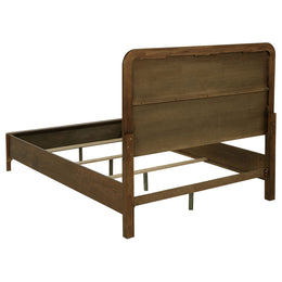 Maderia  California King Bedroom Set Walnut