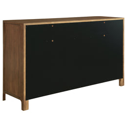 Maderia  California King Bedroom Set Walnut