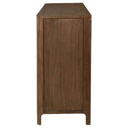 Maderia 8-drawer Dresser and Mirror Walnut