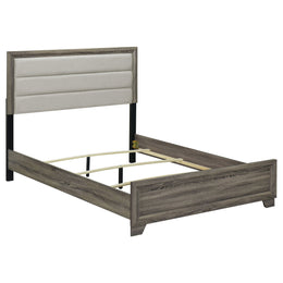 Wright  California King Bedroom Set Brown Oak