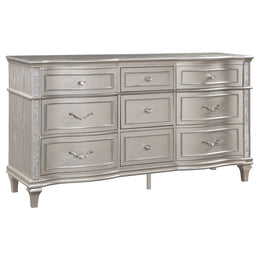 Evangeline  California King Bedroom Set Silver Oak