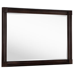Antonella Upholstered Dresser Mirror Camel