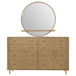 Arini 8-drawer Dresser Black