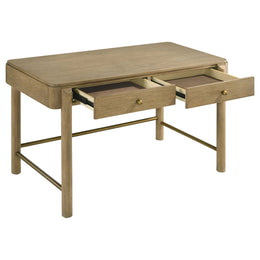 Arini 2-drawer Vanity Desk Makeup Table Black