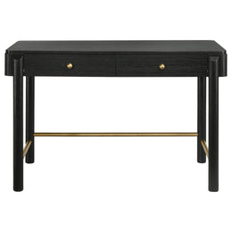 Arini  Makeup Vanity Table and Mirror Set Black