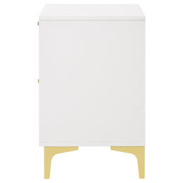 Kendall 2-drawer Nightstand Black