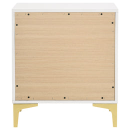 Kendall 2-drawer Nightstand Black