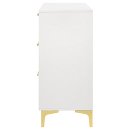 Kendall 6-drawer Dresser Black