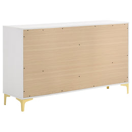 Kendall 6-drawer Dresser Black