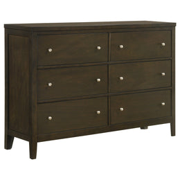 Wilkes  California King Bedroom Set Dark Cocoa