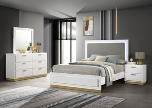 Caraway  California King Bedroom Set Black