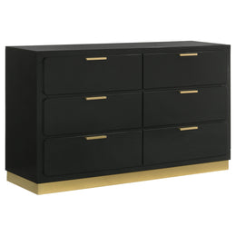 Caraway  California King Bedroom Set Black