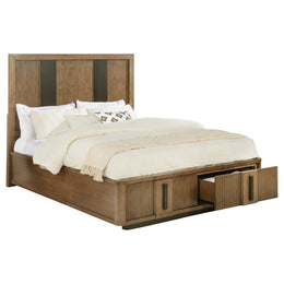 Terrace 2-drawer California King Storage Bed Ash Brown