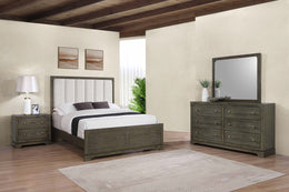 Gran Park  California King Bedroom Set Dark Cocoa
