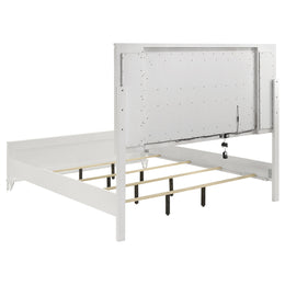 Marmore  California King Bedroom Set White