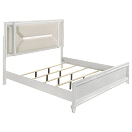 Marmore  California King Bedroom Set White