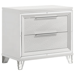 Marmore  California King Bedroom Set White