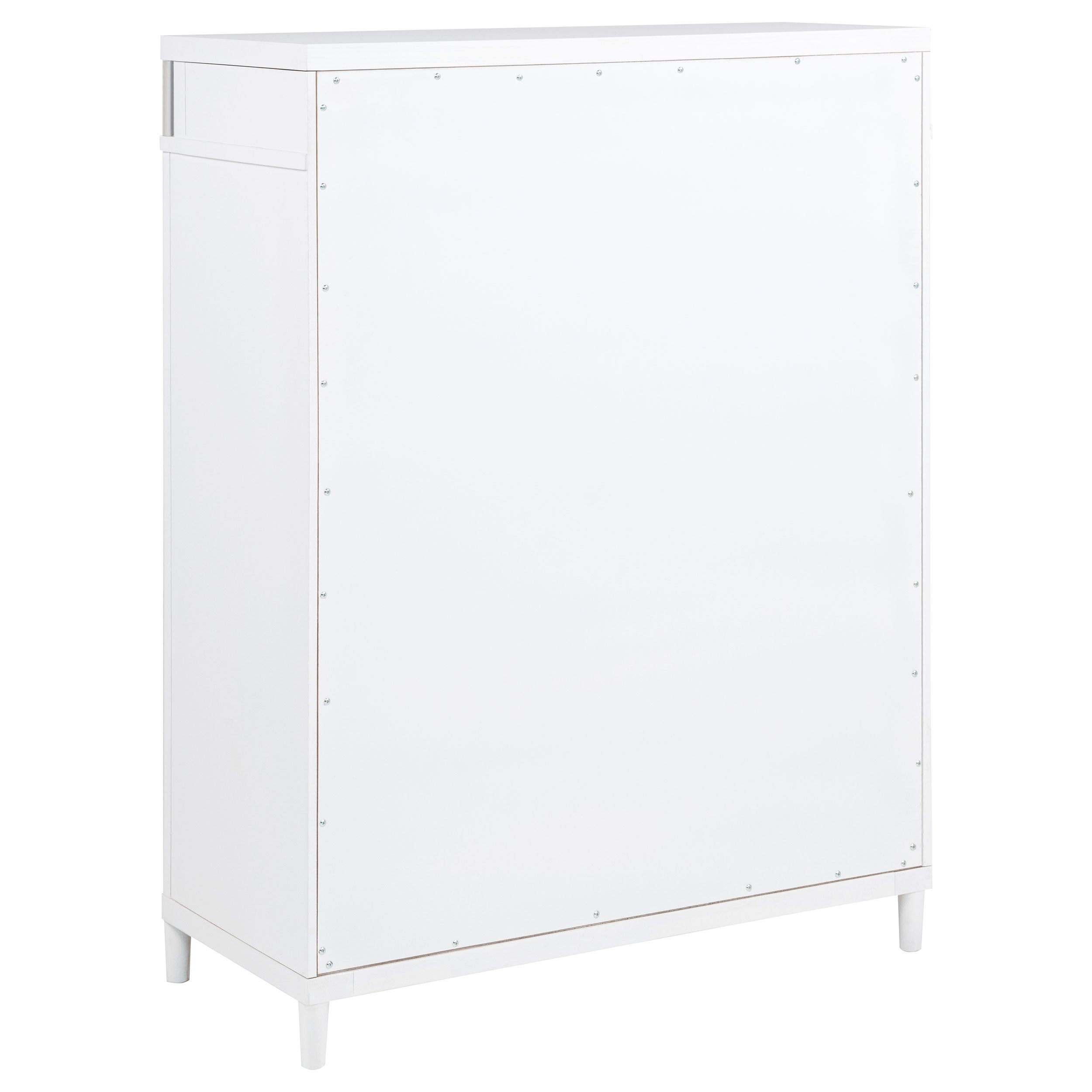 Gracemont 5-drawer Bedroom Chest of Drawers White