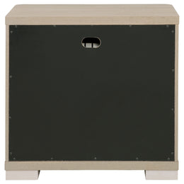Ladera 2-drawer Nightstand Bedside Table Light Elm