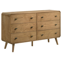 Robyn  California King Bedroom Set Dark Walnut