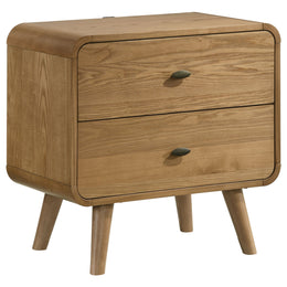 Robyn  California King Bedroom Set Dark Walnut
