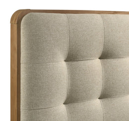 Robyn Wood California King Platform Bed Dark Walnut