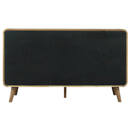 Robyn 6-drawer Bedroom Dresser and Mirror Light Ash