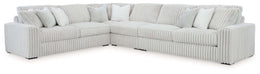 Stupendous 4-Piece Sectional with Ottoman