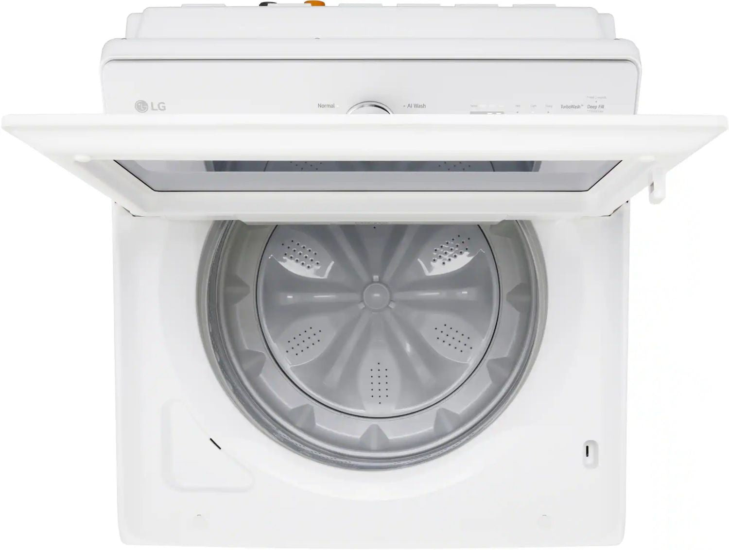 Package - LG - 5.0 Cu. Ft. High-Efficiency Smart Top Load Washer with Easy Unload and 7.3 Cu. Ft. Smart Electric Dryer with Sensor Dry - Alpine White
