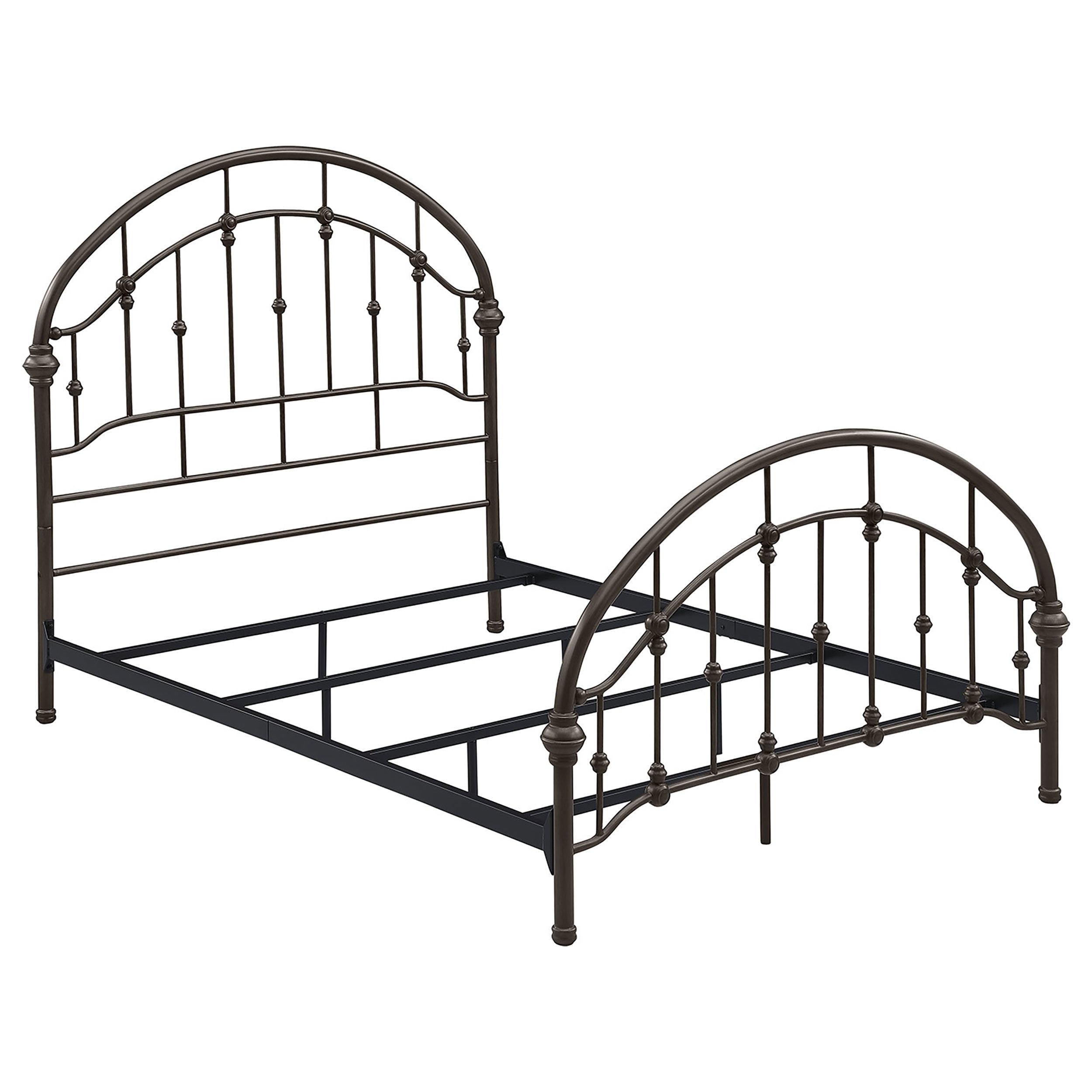 Rowan Metal  Open Frame Bed Dark Bronze