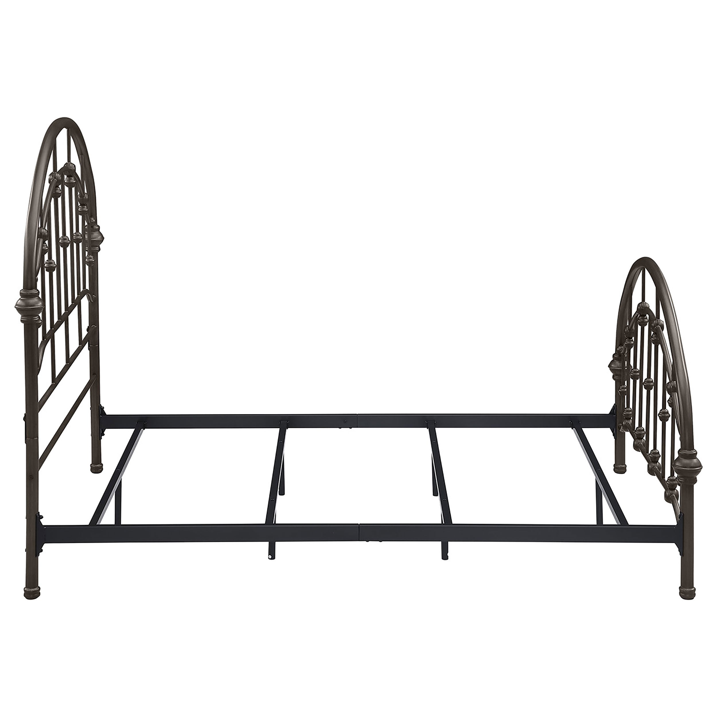 Rowan Metal  Open Frame Bed Dark Bronze